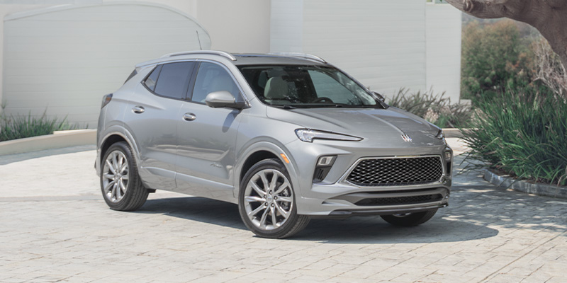 A 2025 Buick Encore GX parked and winter-ready in Bryant, AR 