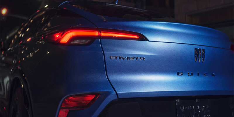 The rear end of a luxury 2026 Buick Envista in Bryant, AR 