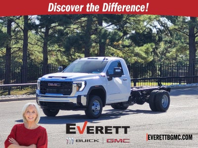 2026 GMC Sierra 3500 HD Chassis Cab 4WD Reg Cab 171" WB, 84.5" CA Pro