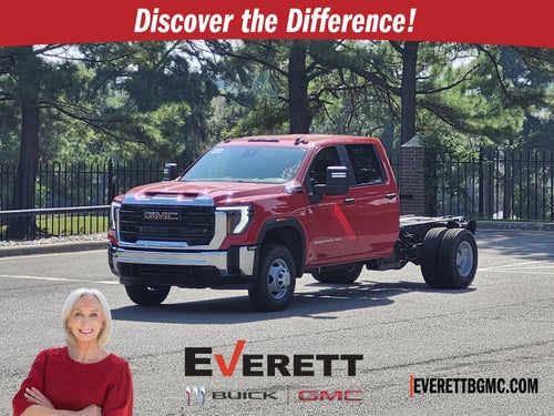 2026 GMC Sierra 3500 HD Chassis Cab 4WD Crew Cab 177" WB, 60" CA Pro