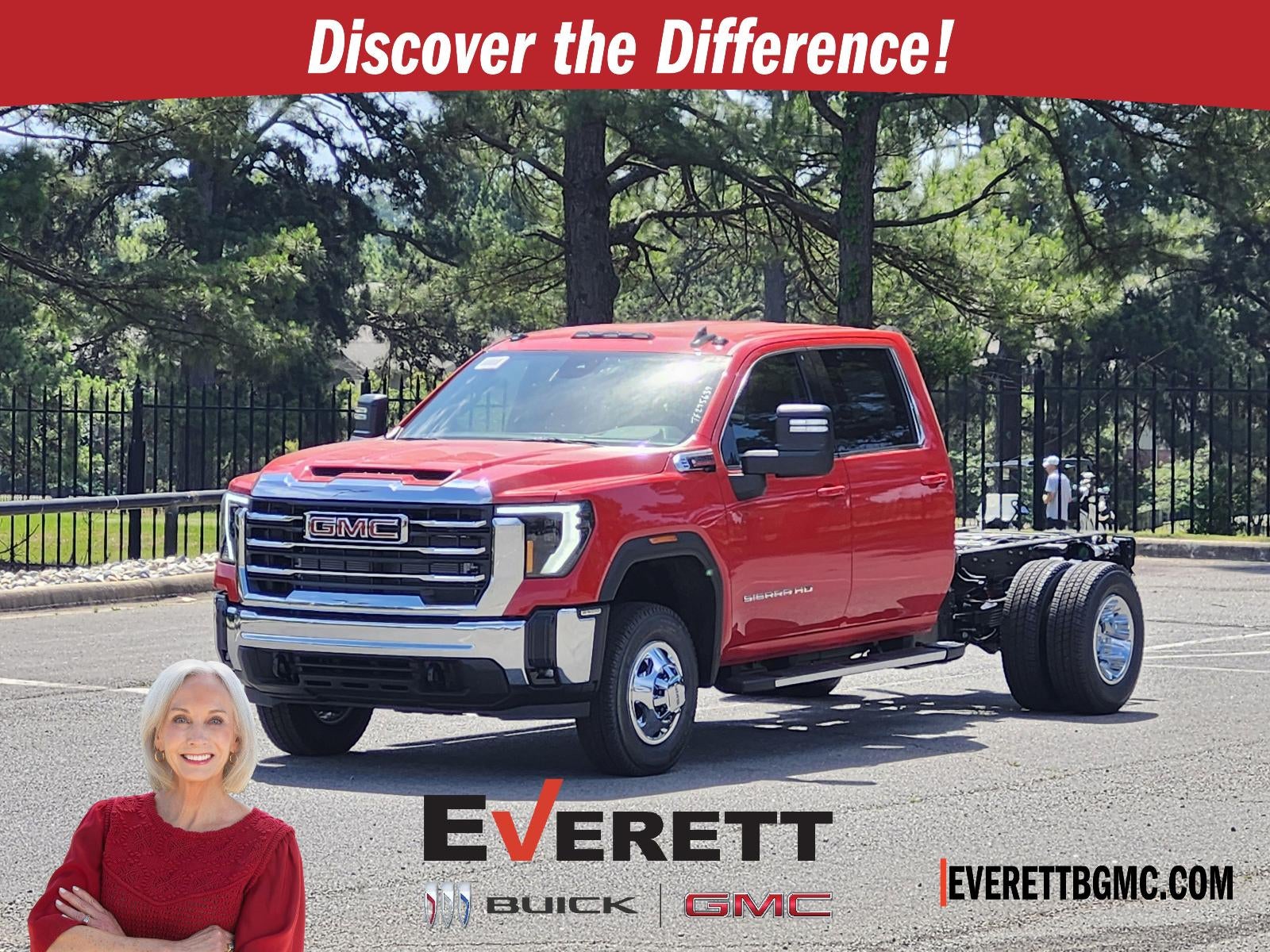 2026 GMC Sierra 3500 HD Chassis Cab 4WD Crew Cab 177" WB, 60" CA SLE