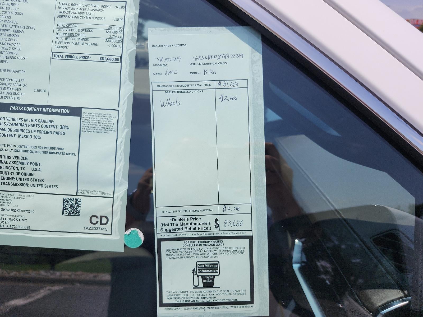 2026 GMC Yukon 4WD 4dr Elevation