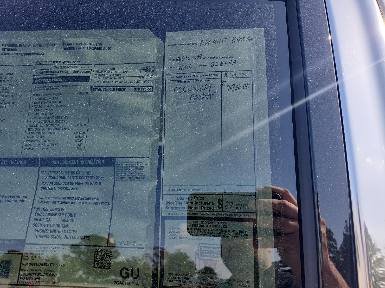 2026 GMC Sierra 1500 Crew Cab Short Box 4-Wheel Drive Denali