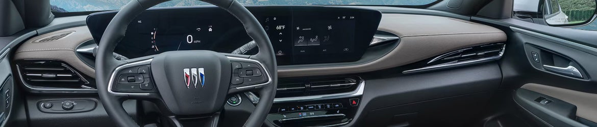 The infotainment system of the 2025 Buick Envista in Bryant, AR