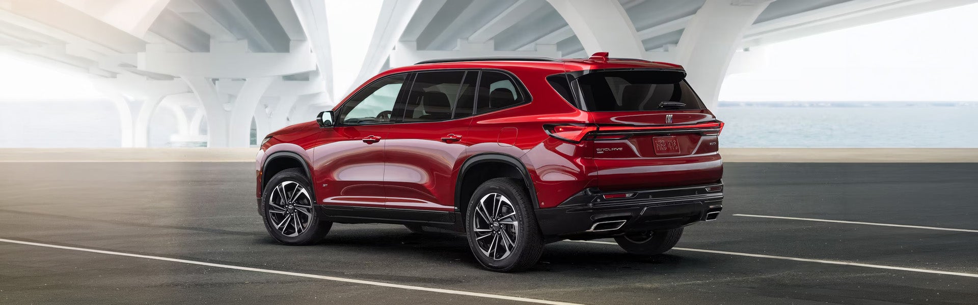 2026 Buick Enclave 30-inch ultrawide infotainment display with Google built-in and connectivity features in Bryant, AR.
