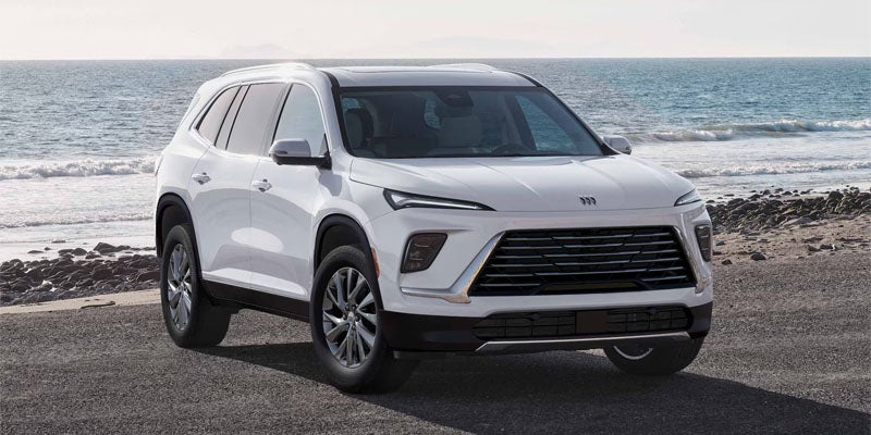Buick SUV exterior by ocean view