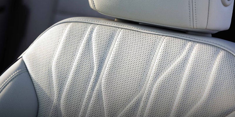 Close-up of 2026 Buick Enclave premium seating, upholstery details, and comfortable interior in Bryant, AR.