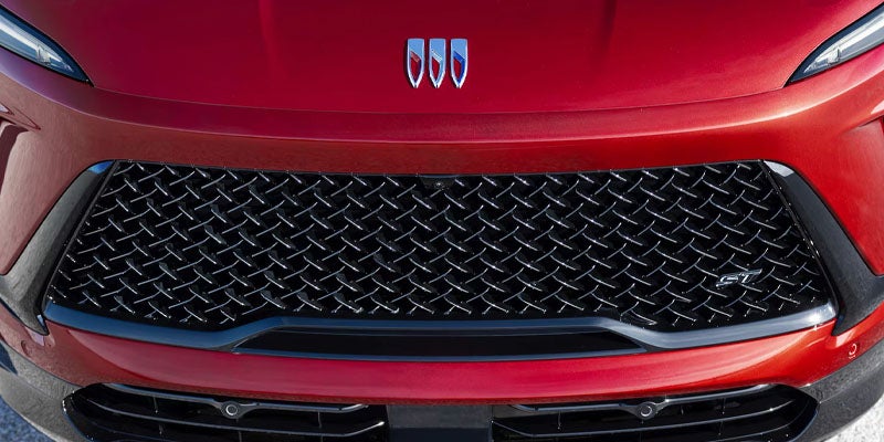 2026 Buick Enclave front grille with signature Buick styling and distinctive exterior details in Bryant, AR.