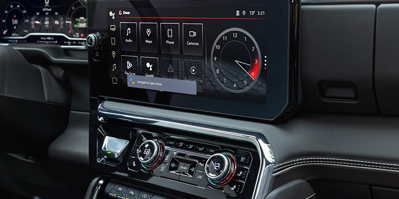 The safety features in the 2025 GMC Sierra 1500 in Bryant, AR