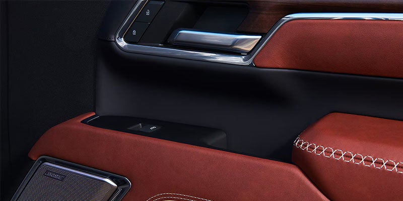 The interior detailing in the 2025 GMC Sierra 2500 in Bryant, AR