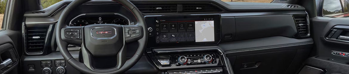 The infotainment system of the 2026 GMC Sierra 1500 in Bryant, AR