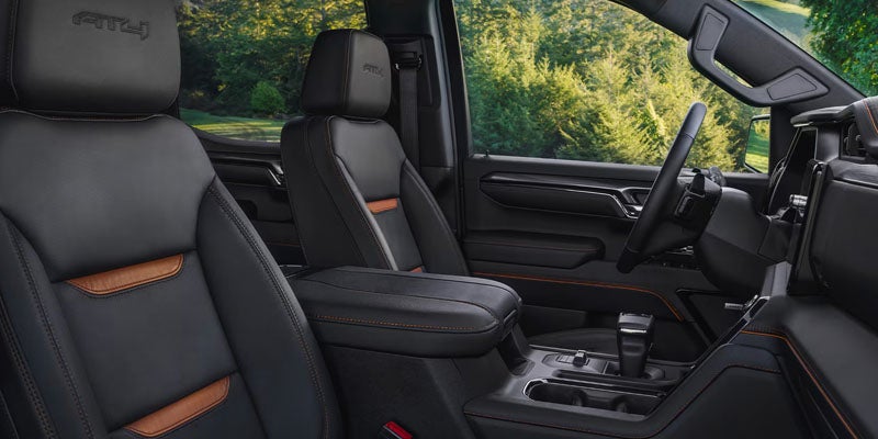 The interior of the 2026 GMC Sierra 1500 in Bryant, AR