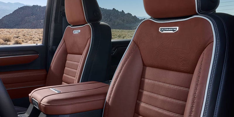 The interior of the 2026 GMC Sierra 2500 HD in Bryant, AR