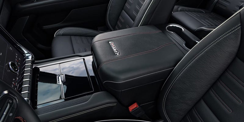 2026 GMC Yukon XL interior and three-row seating in Bryant, AR