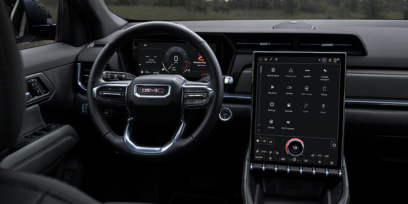 2027 GMC Terrain featuring a 15-inch infotainment touchscreen and 11-inch digital driver display in Bryant, AR.